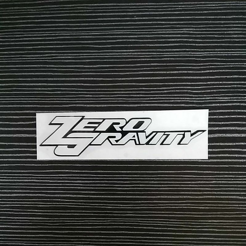 STICKER ZERO GRAVITY CUTTING