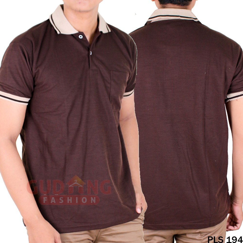 Kaos Kerah Polo Shirt Pendek Model Terbaru - PLS 194