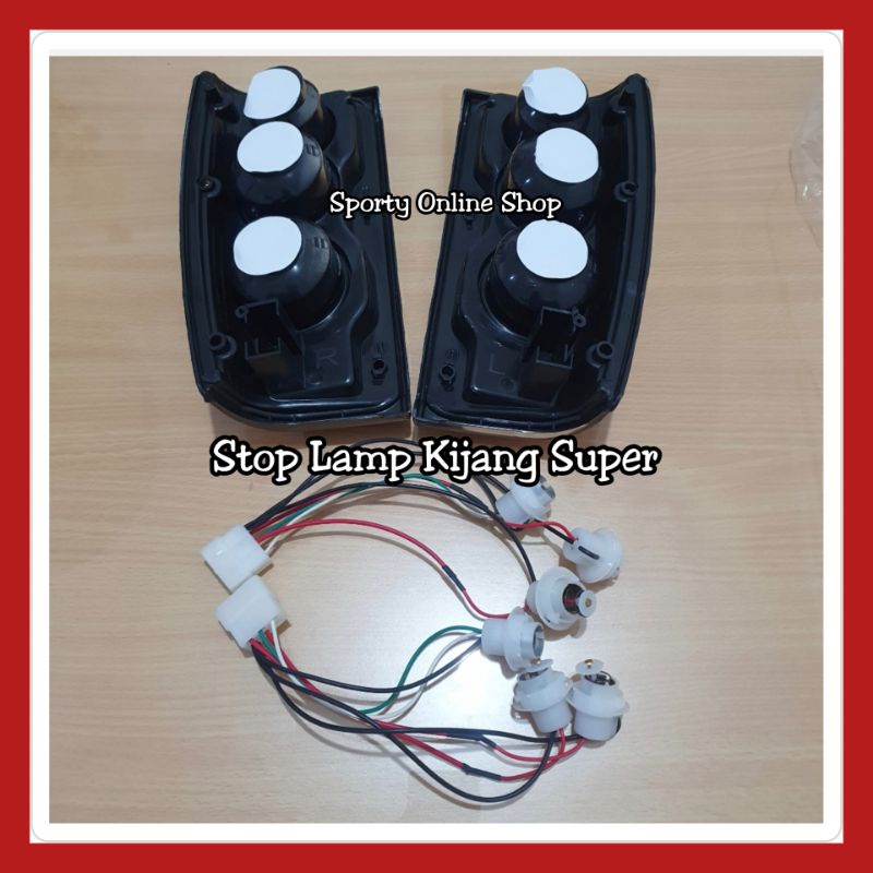 Stop Lamp Lampu Stop Kijang Super Mica Kristal