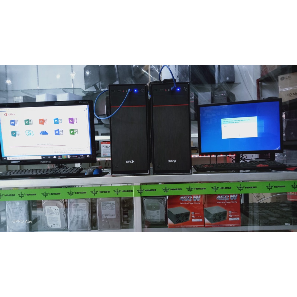 PC RAKITAN H61 DDR3 ASUS - CI5 3470 - RAM 8GB - SSD 128GB - HDD 500GB