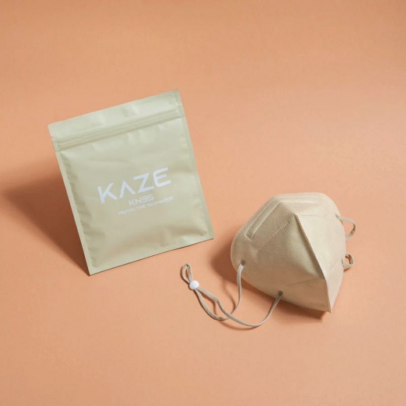 KAZE KN95 Masker Sandy Beige / Masker Nagita