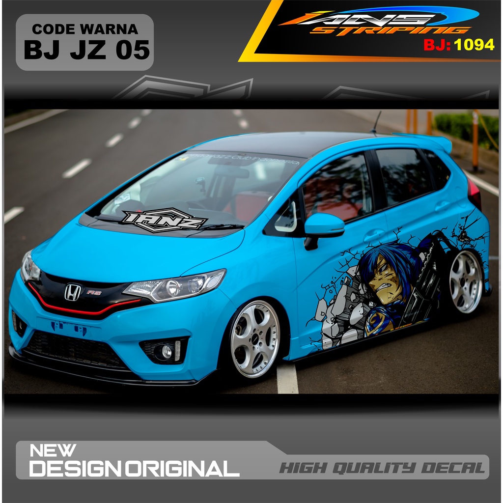 STICKER MOBIL JAZZ / STIKER MOBIL BRIO / DECAL STIKER MOBIL SWIFT / STIKER MOBIL TOYOTA / DECAL STICKER MOBIL / STIKER YARIS AYLA