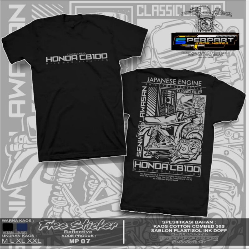 [COD] KAOS HONDA CB100 ORIGINAL