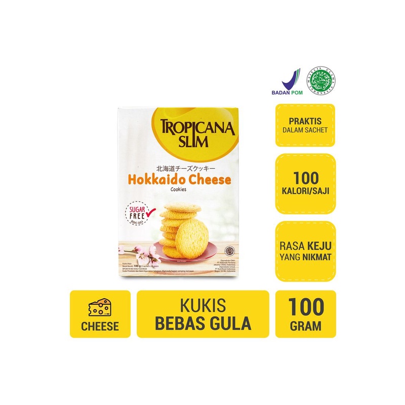 

Tropicana Slim Hokaido Cheese Cookies 100G