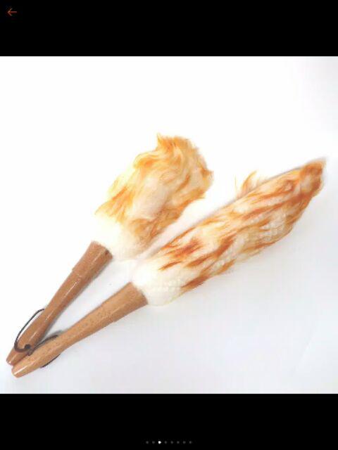 Tevo Tywool 36cm Wool Duster Impor Kualitas Tinggi Kemoceng Kemocing Bulu Domba Untuk Rumah & Mobil