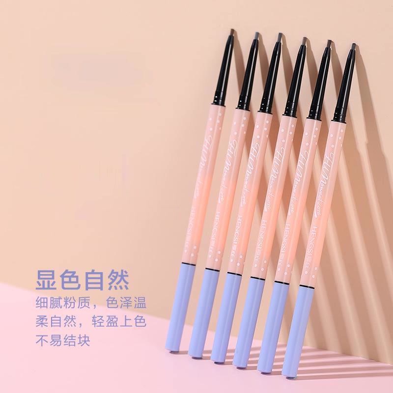 Mysterygirl - Automatic Eyebrow Pensil Alis Eyeliner Eyebrow Pen Eye Liner 3 Warna Wateroof Lasting