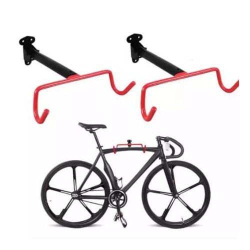 Stand Sepeda Gantung Horizontal Dinding 2 Bike Wall Hook Hanger B1R Htm 111115