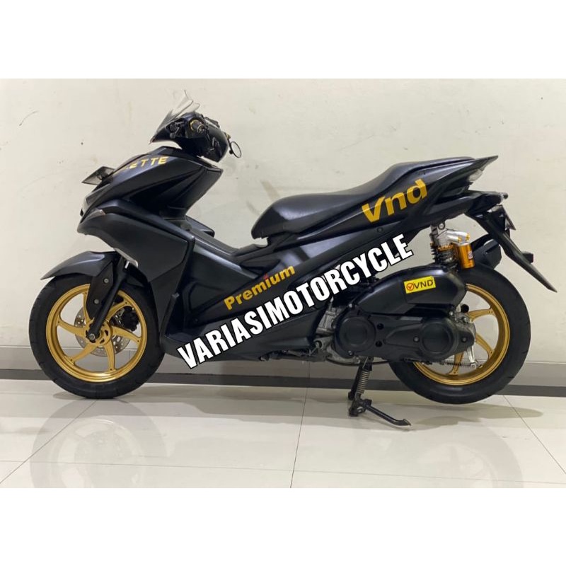 VELG VND SIX STAR YAMAHA AEROX 155 GOLD RING 14 ORIGINAL VND