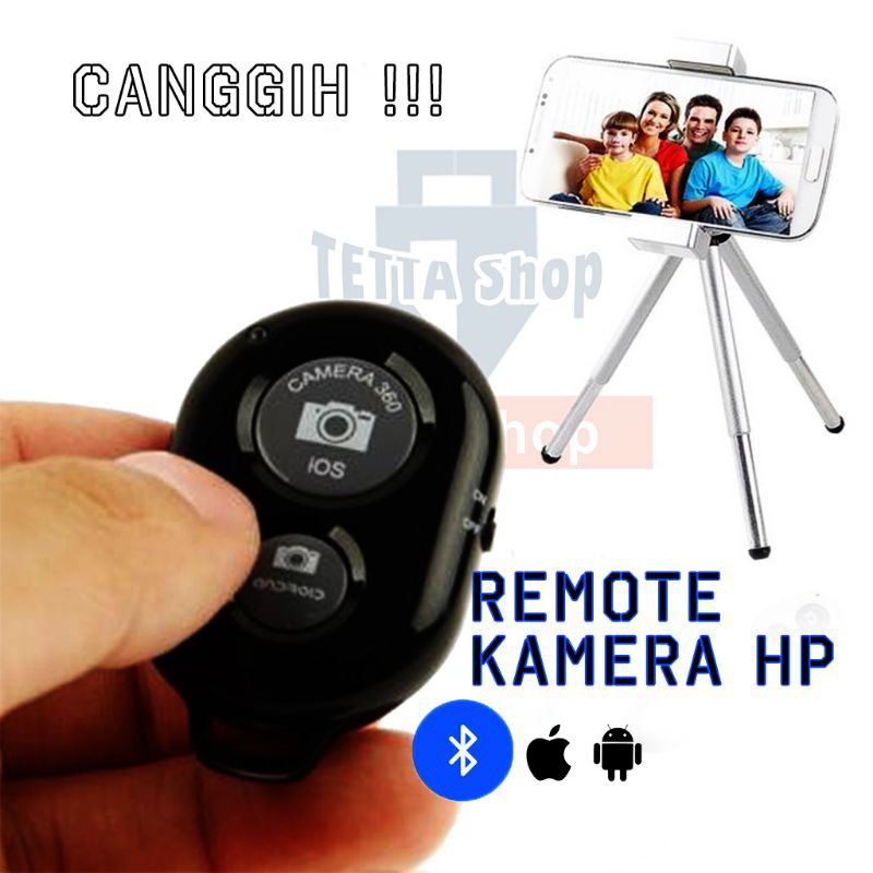 Remot Kamera Foto dan Video Sendiri Jarak Jauh | Android dan IOS | Tetta Shop