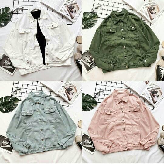 OS New Arrival  Grosir Jaket murah / Jaket wanita / jaket army : Long sleeve Parka - HJU212638601