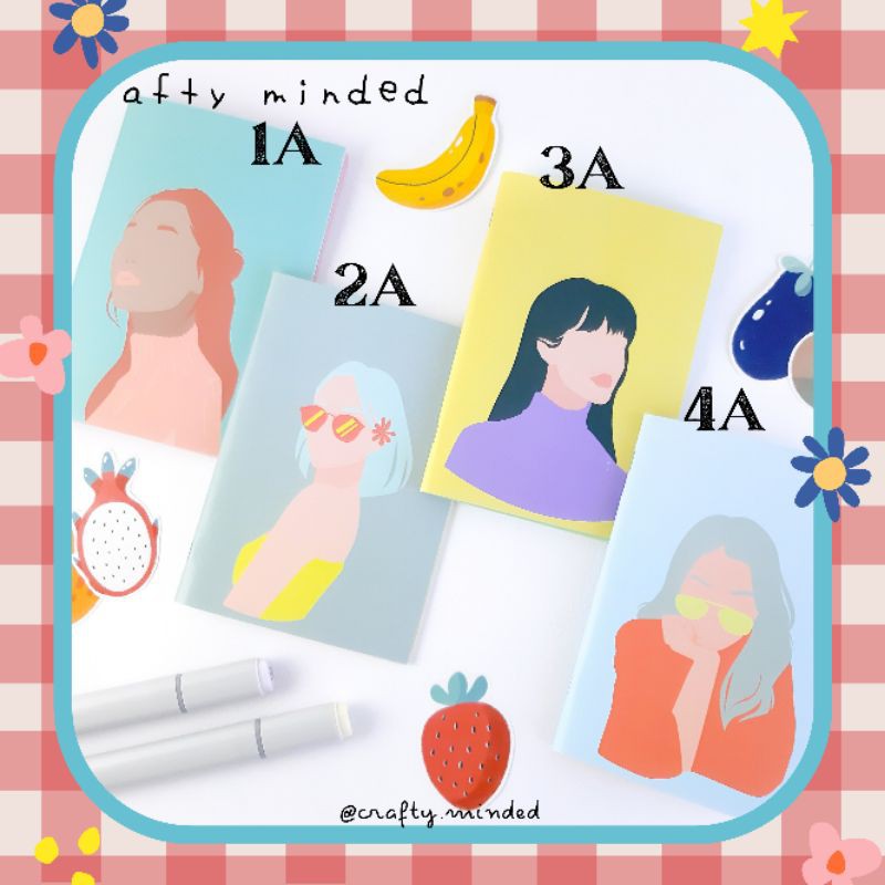 

Custom Notebook A6 / Buku Tulis Catatan Polos