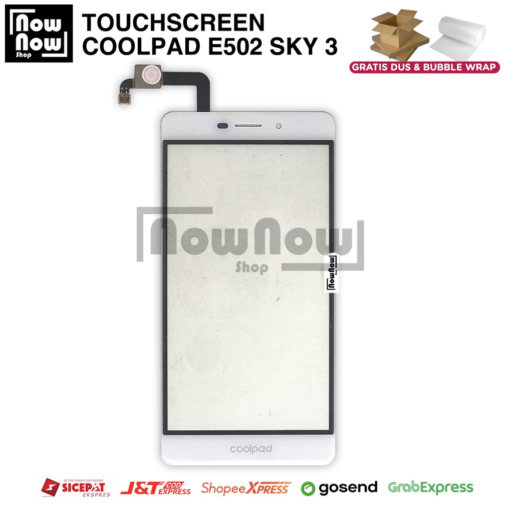 TOUCHSCREEN TS LAYAR SENTUH TC COOLPAD SKY 3 E502 E 502 TOUCH SCREEN