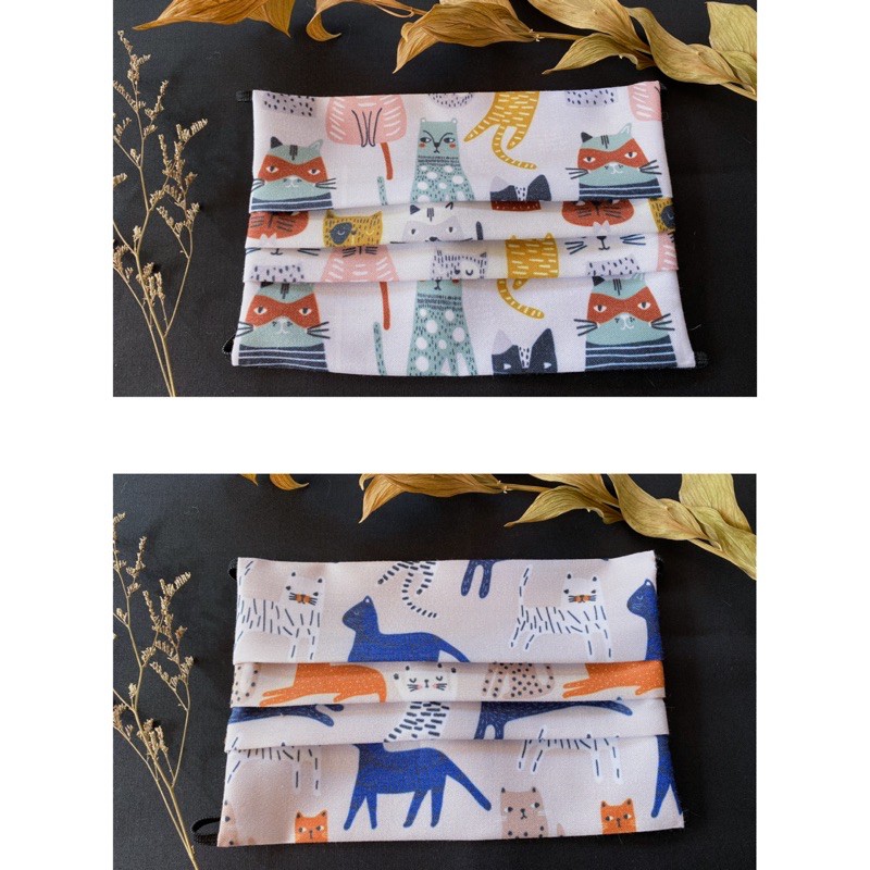 Masker Kain 2 Lapis Motif Kucing Shopee Indonesia Masker Kain 2 Lapis Motif Kucing Shopee Indonesia