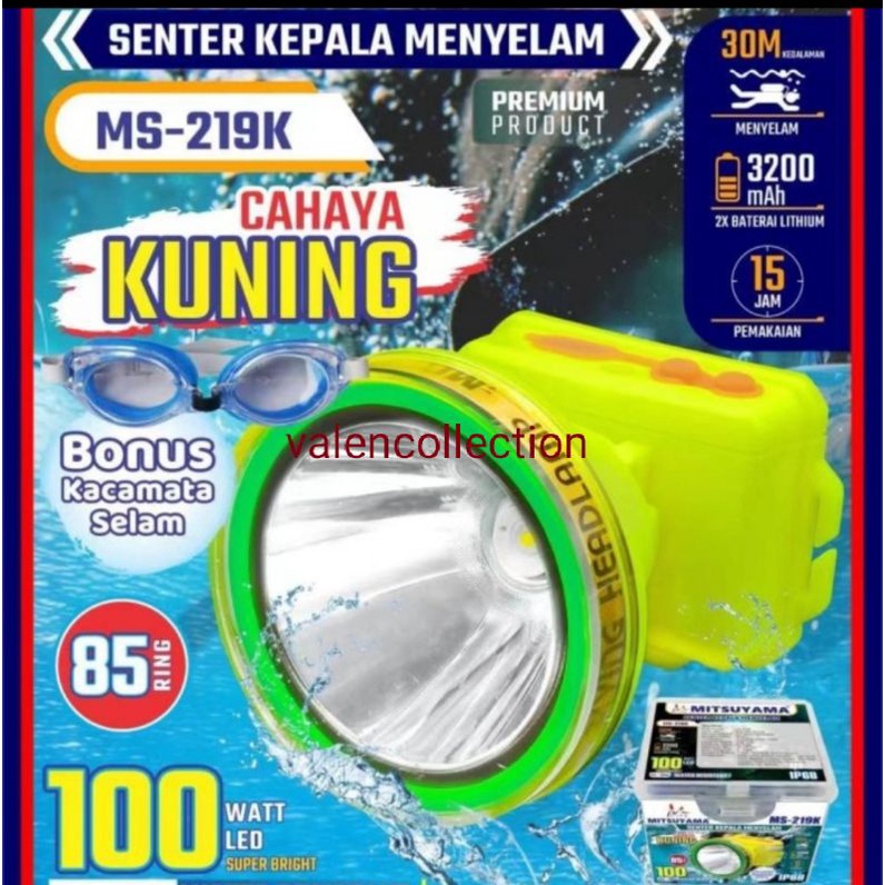 Senter Selam MITSUYAMA MS-219P / MS-219K100 Watt.