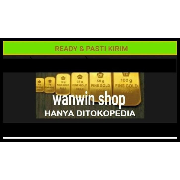 PRODUK TERBATAS 4 GR (GRAM) GOLDBAR/LOGAM MULIA/LM/EMAS BATANGAN ANTAM BERSERTIFIKAT