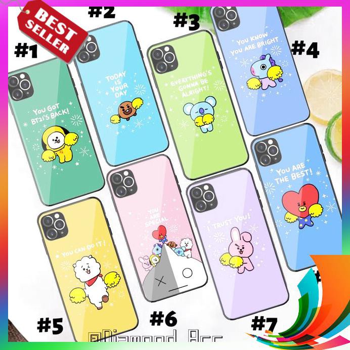 【TERBARU】 Case Hp Glass Bt21 Premium Case Samsung Galaxy A50S