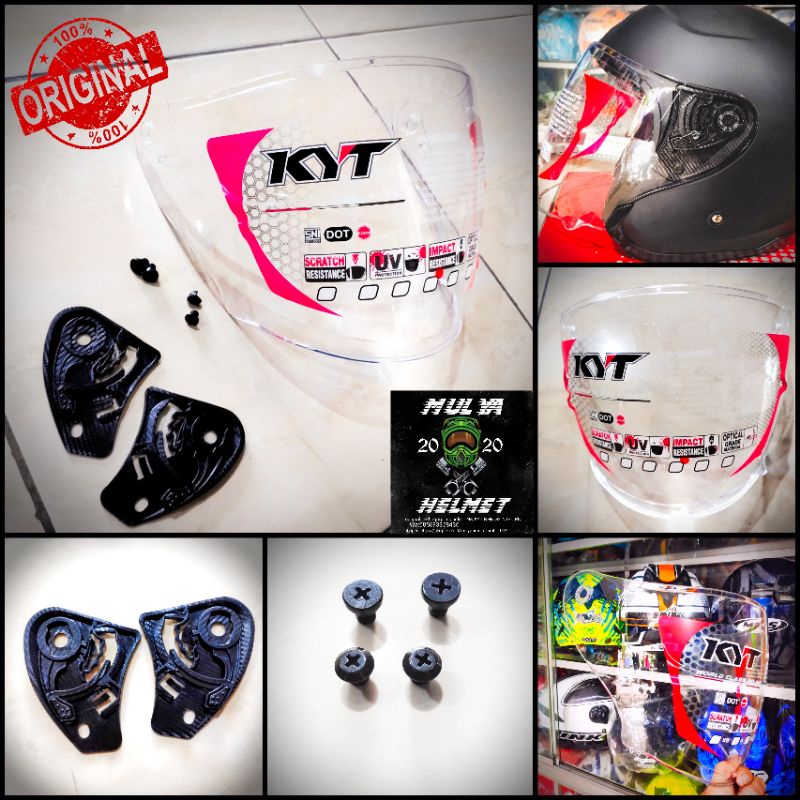 Kaca Original KYT Kyoto [ untuk kyt kyoto ]