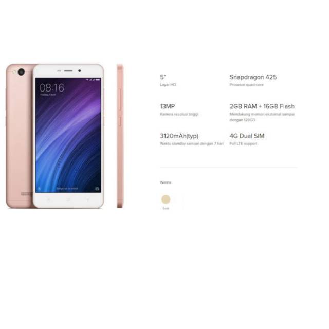 XIAOMI REDMI 4A - 2/16 NEW / BARU