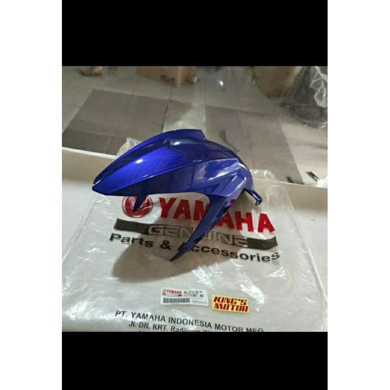 SPAKBOR DEPAN YAMAHA AEROX 125 BIRU ORIGINAL