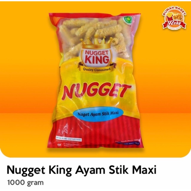 

King Naget Ayam Stik Maxi 1 kg