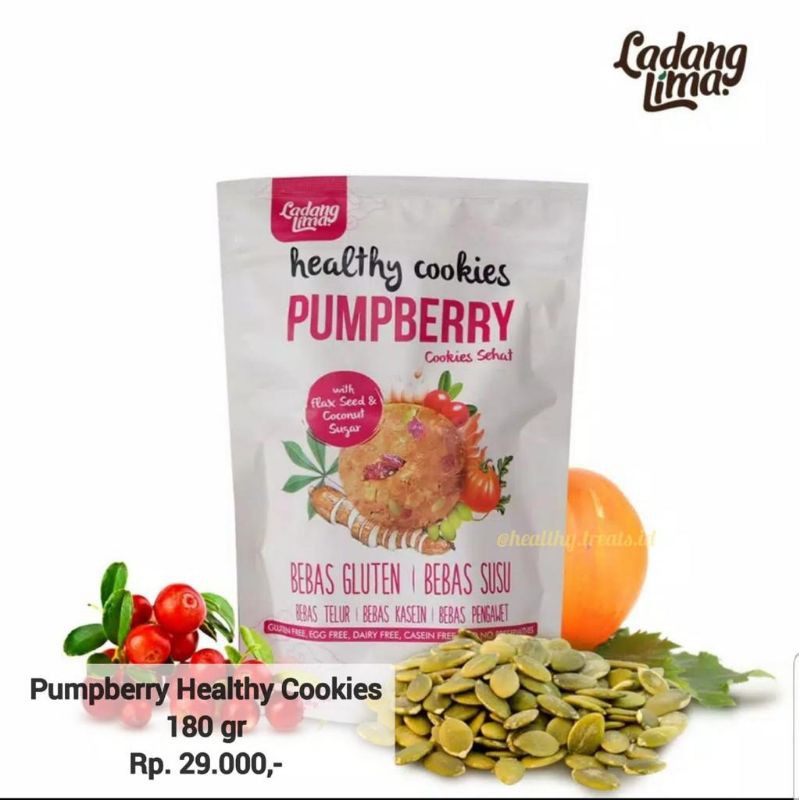 

Pumpberry Healthy Cookies Ladang Lima