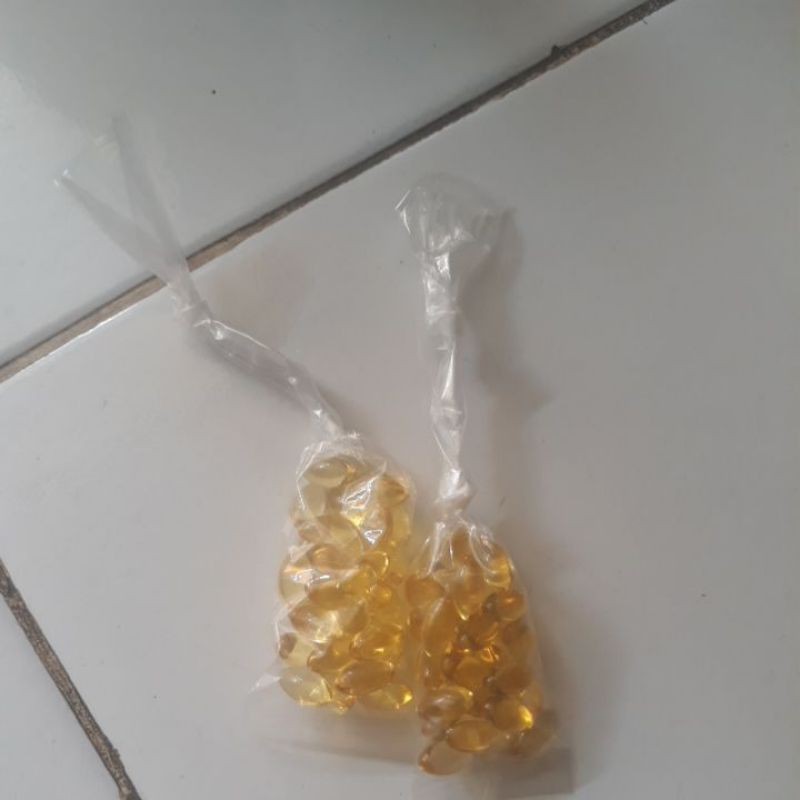 

minya ikan (oil) Rp. 500 /butir