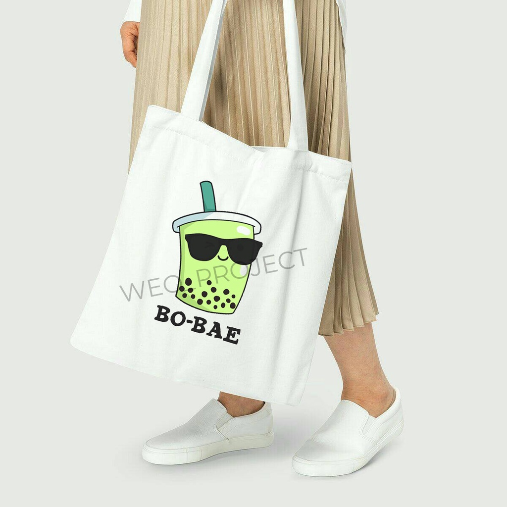 TOTE BAG KANVAS / TOTE BAG WANITA / TOTE BAG BOBA PART 2