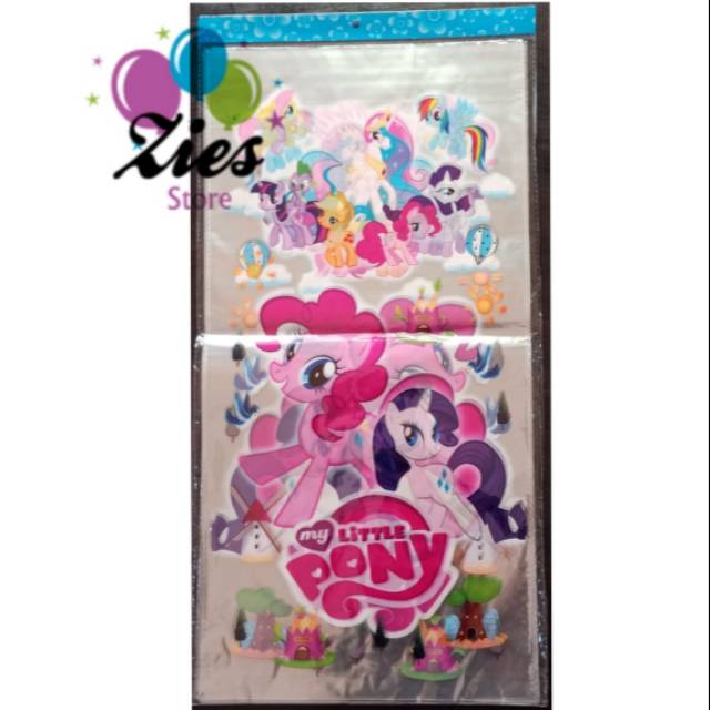 

Plastik snack ulang tahun / plastik kado / plastik souvenir little pony