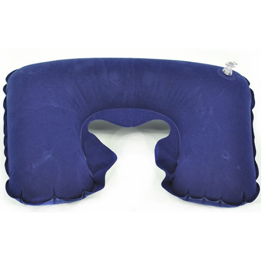 Bantal Leher Inflatable Travele Pillow Air - Gray