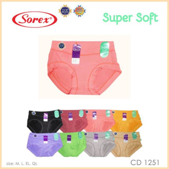 SOREX cd Basic MIDI Super Soft 1251 Sorex  Panties  Original