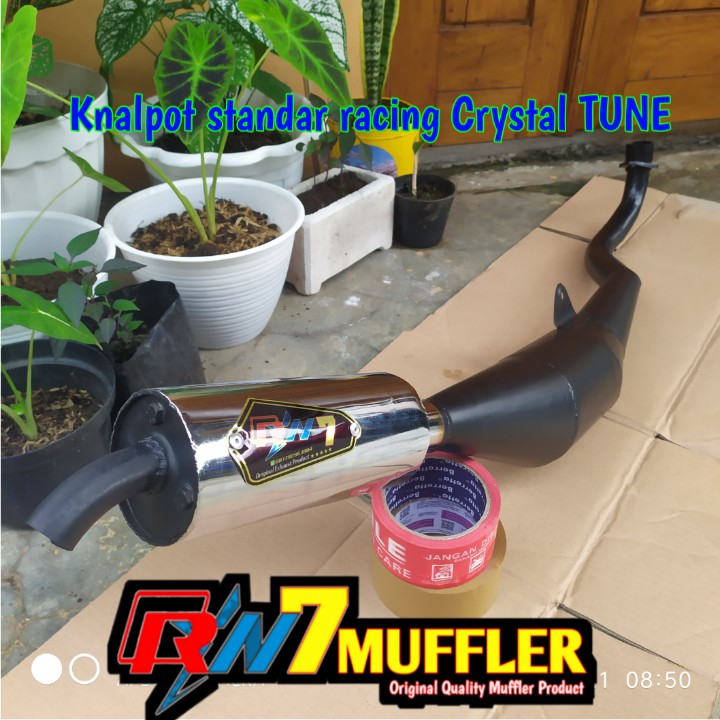 Knalpot standar racing suzuki Crystal Tune