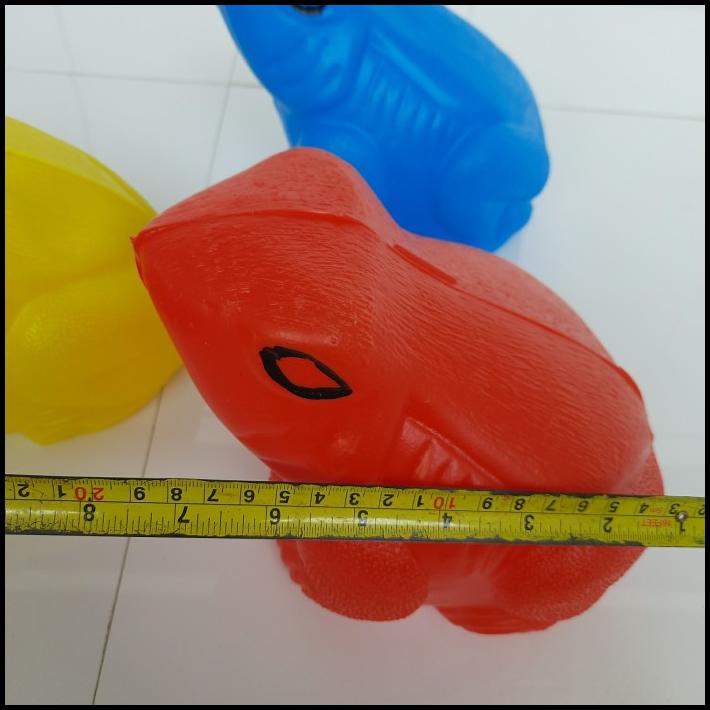 

Celengan Katak Plastik Murah Panjang 19Cm 1 Buah