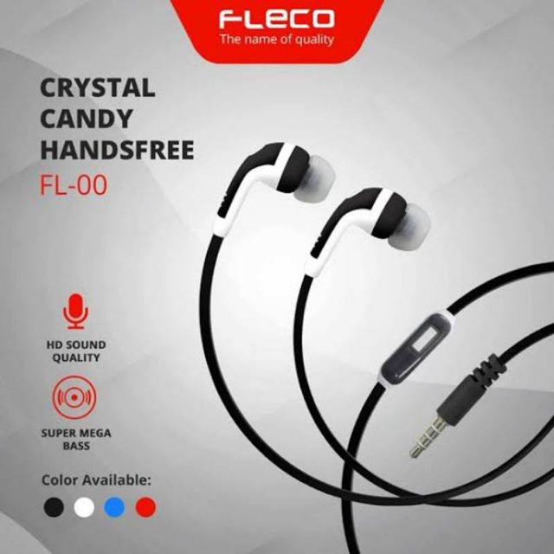 Headset Candy FLECO FL-00 Full Colours Super Mega Bass Stereo Mic