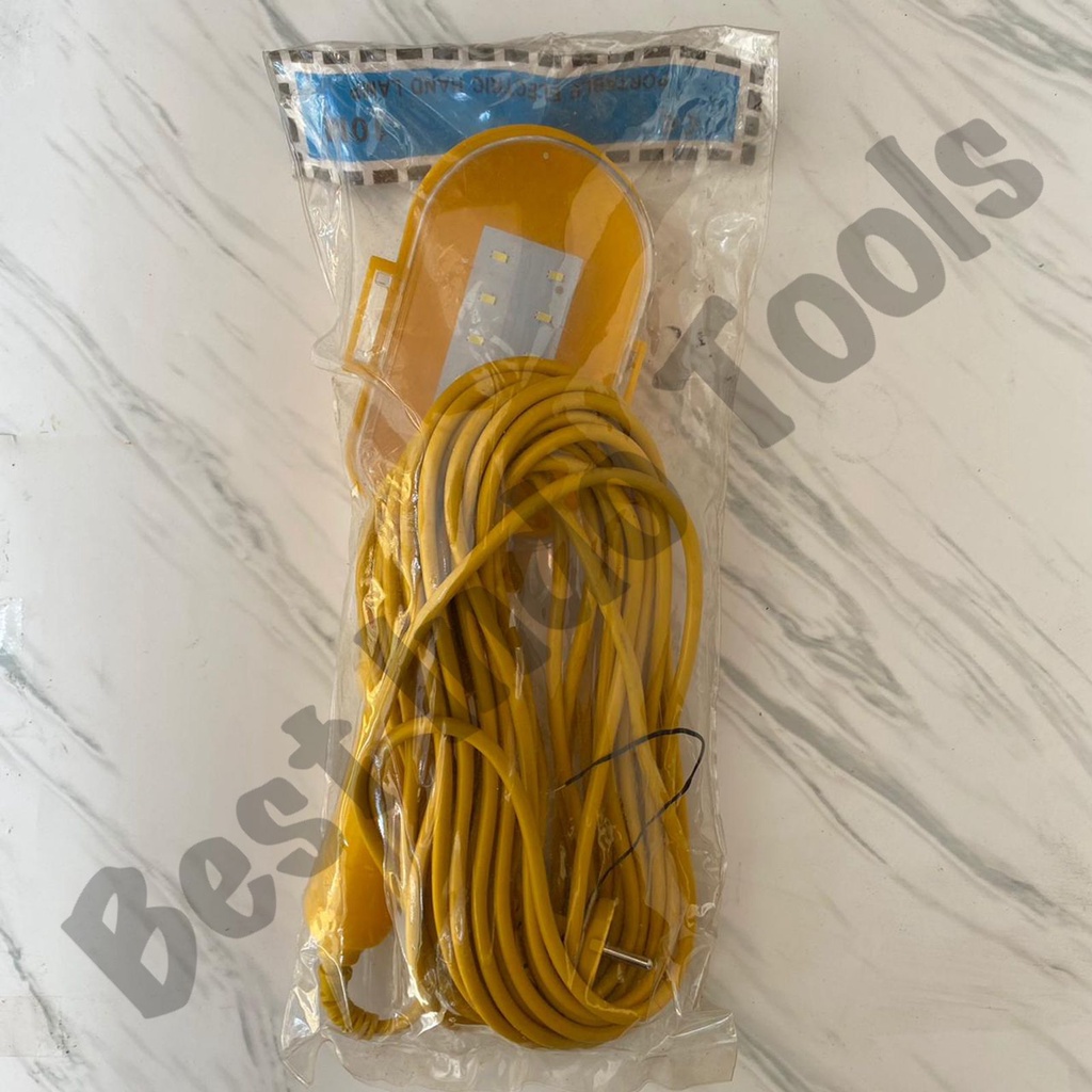 LAMPU KERJA 10 M METER CABLE PORTABLE ELECTRIC WORKING HAND LAMP GANTUNG KABEL BENGKEL ELEKTRIK BEST