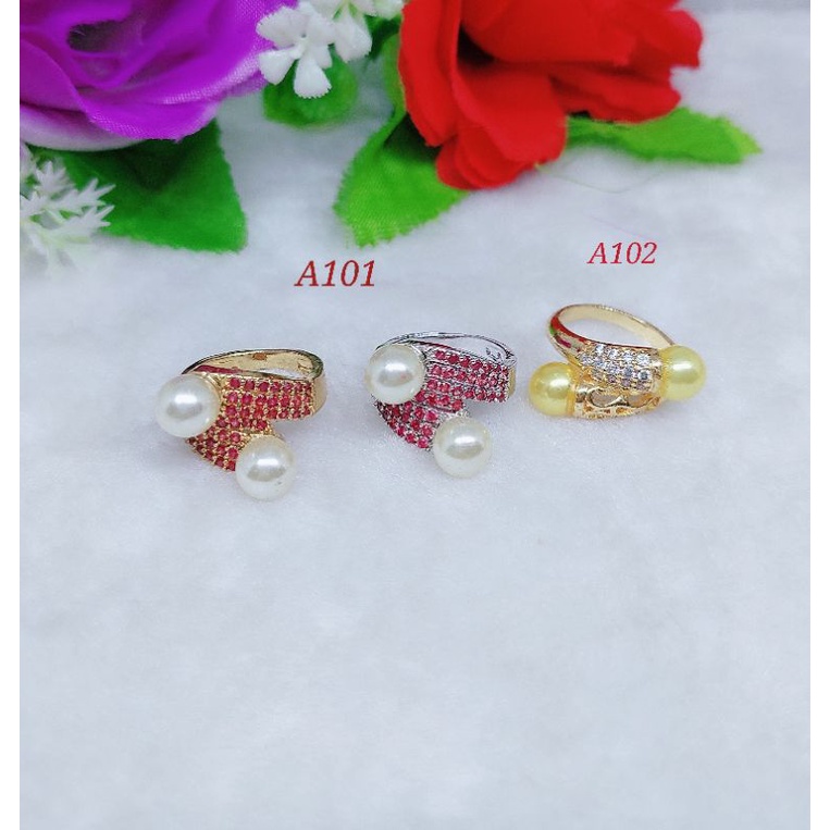 Cincin mutiara A101,102