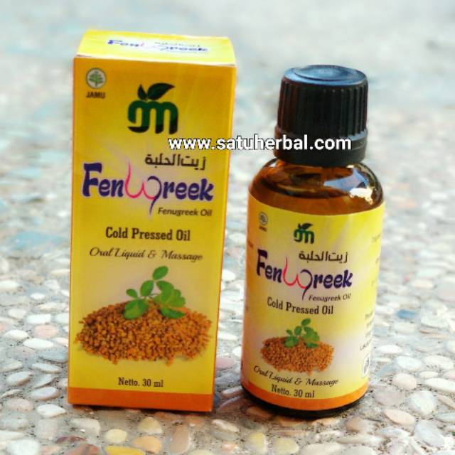 Minyak hulbah fenugreek ( klabet / fenugreek oil )