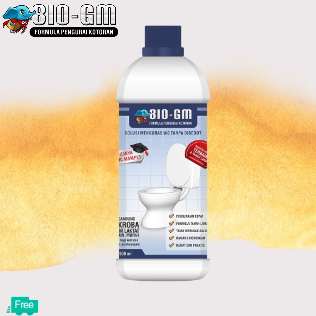 Pembersih Septictank/ Penguras wc Penuh Tanpa Disedot BIOGM