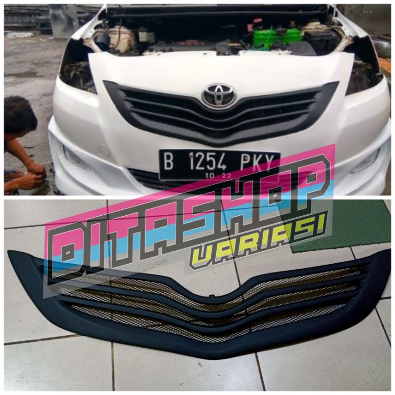 grill vios 2007 garis