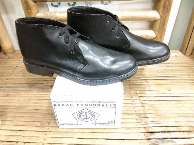 Sepatu pdh jatah tni pembekalan molding