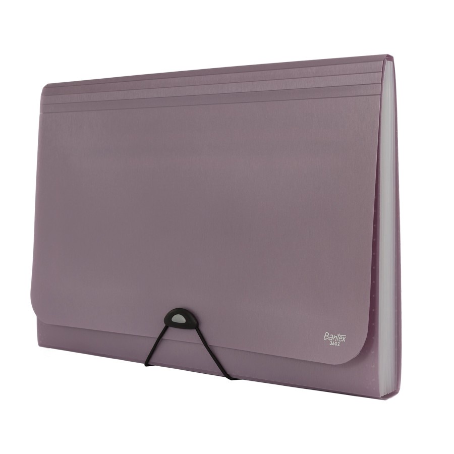 

Bantex Expanding File Folio With Zipper Pocket