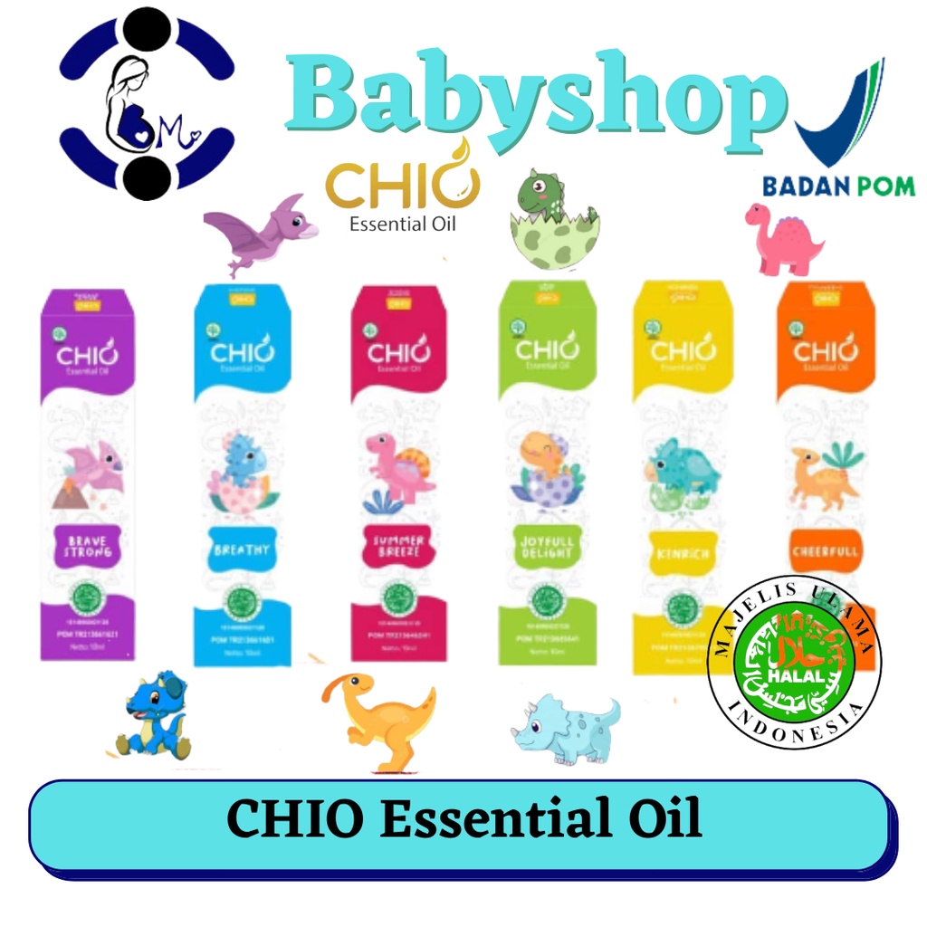 CESSA Cough and Flu Baby 0-2tahun CHIO CHIO Essentials Baby Oil Cesa Biru Minyak Bayi Chio Cessa