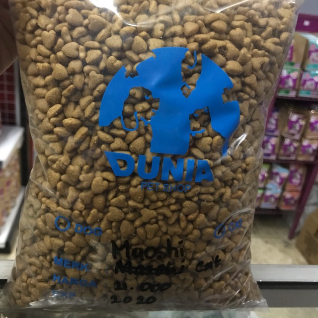 Makanan kucing Maoshi 1kg