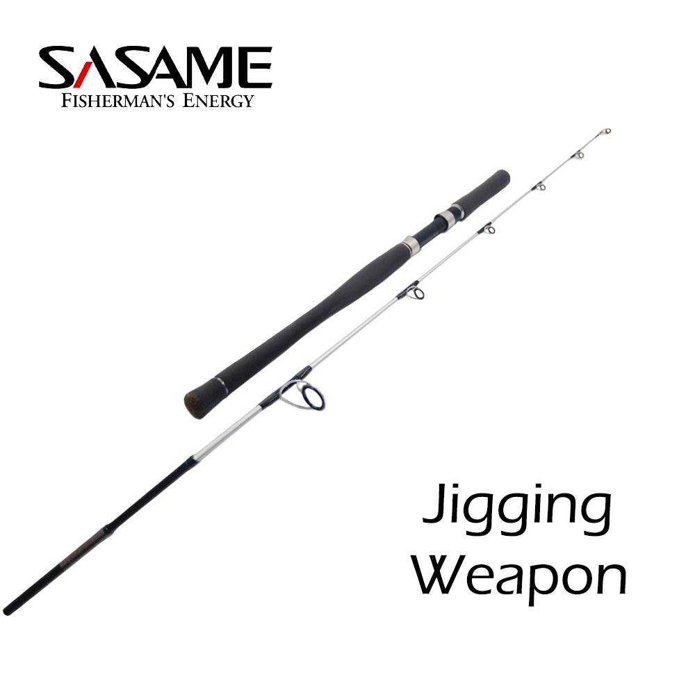 Sasame Jigging Weapon Spinning Rod Fuji Kuat Joran Pancing