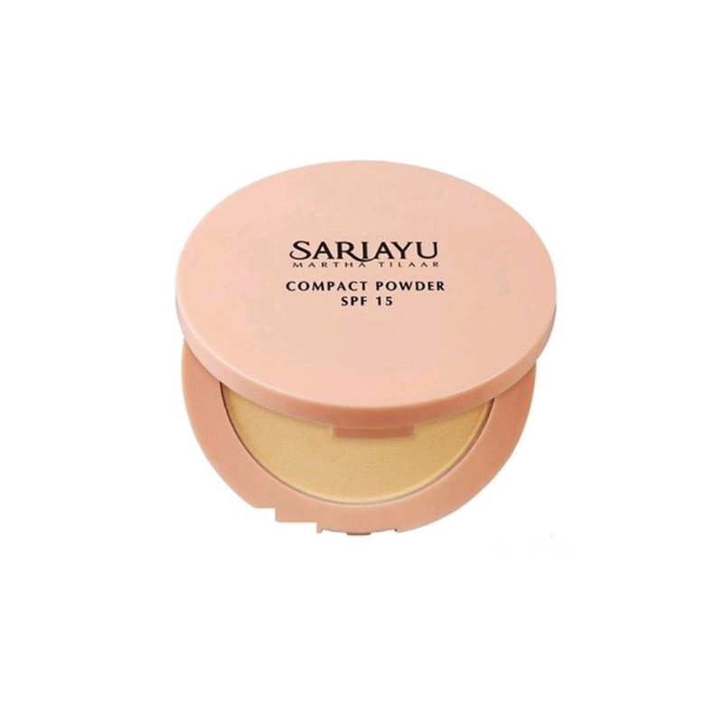 Sariayu Compact Powder Kuning Langsat SPF 15 / Bedak Padat Sari Ayu