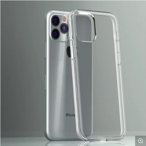 Case Bening SAMSUNG A8 PLUS TPU Case Bening List Putih