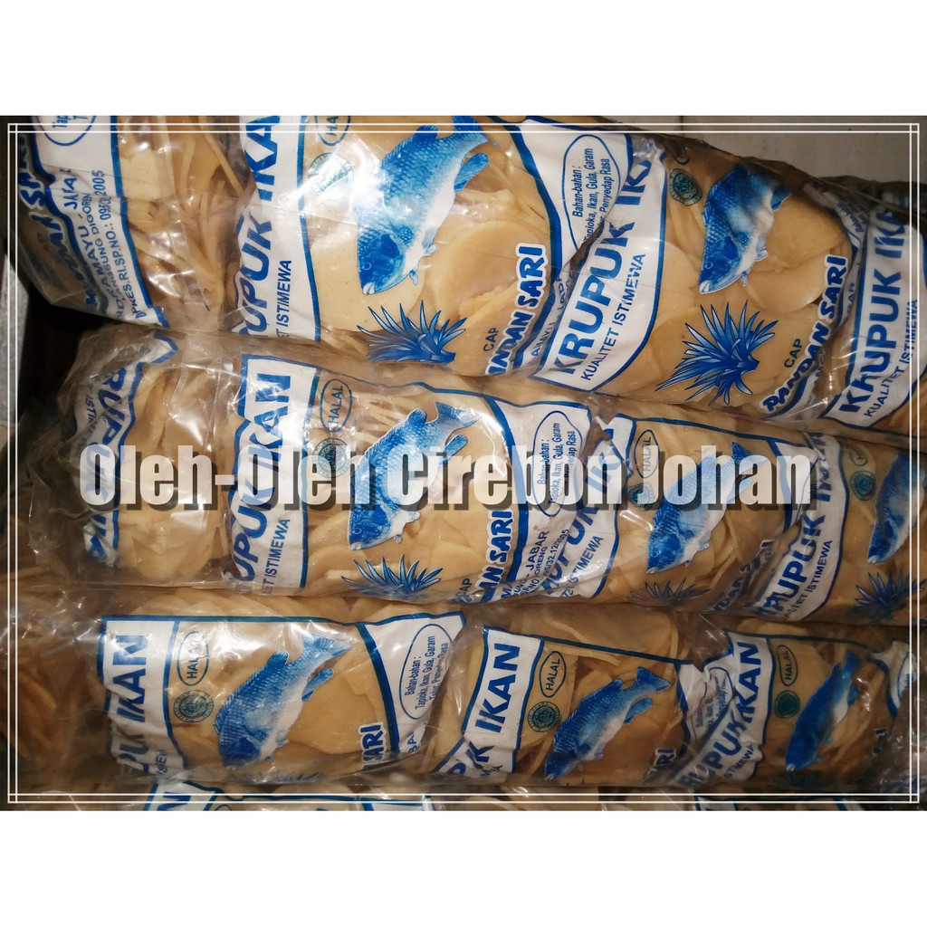 

Krupuk Ikan Pandan Sari (ball isi 20 bungkus)