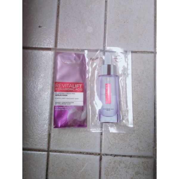 LOREAL REVITALIFT HYALURONIC ACID MASK/ MASKER WAJAH