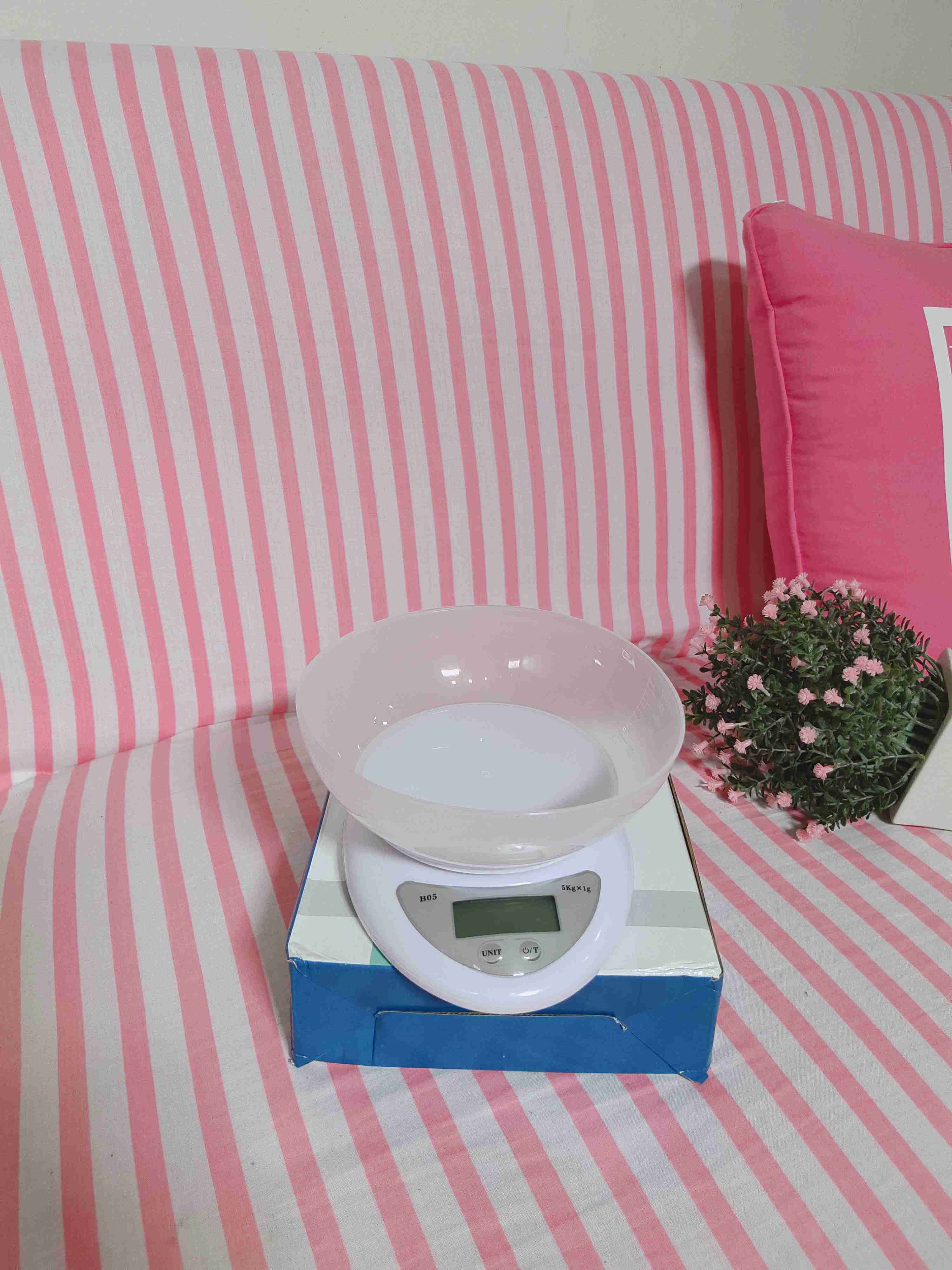 Timbangan Dapur Mangkok Digital Dus Biru Timbangan Kue Timbangan Serbaguna