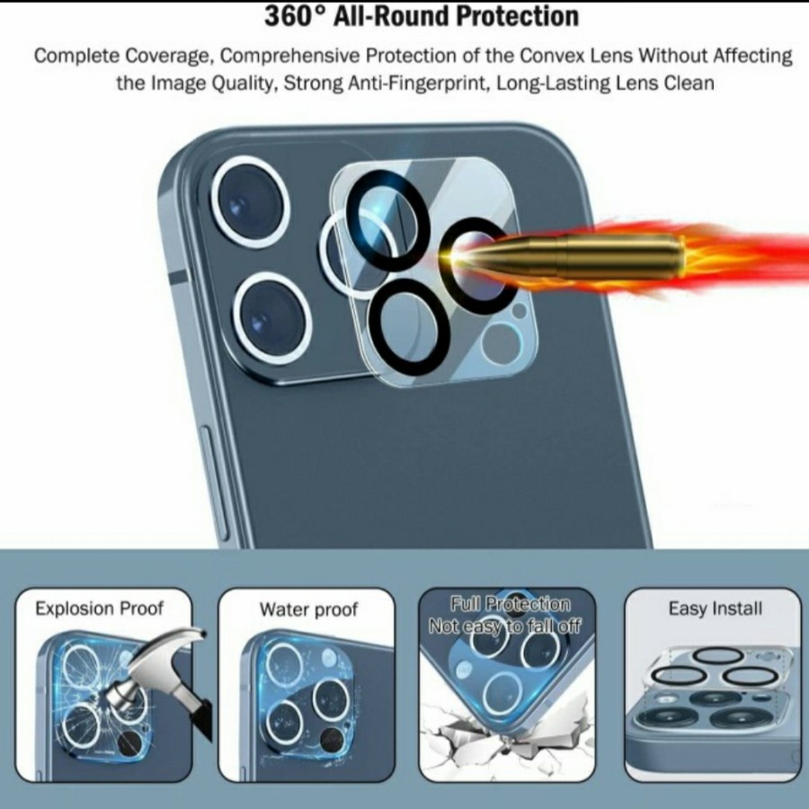 SCREEN PROTECTOR ANTI GORES KAMERA IPHONE 11 PRO MAX - FA