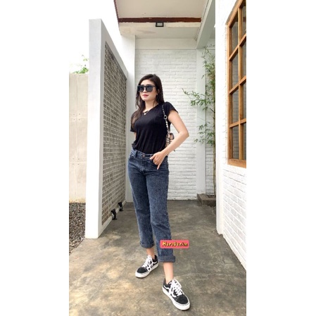 CELANA BOYFRIEND JEANS WANITA PREMIUM